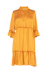 Cyrus3/4 Sleeve Mini Dress With Frill Detail